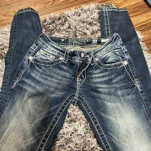 Miss me jeans. Size 25. Like new condition very blingy on the pockets
